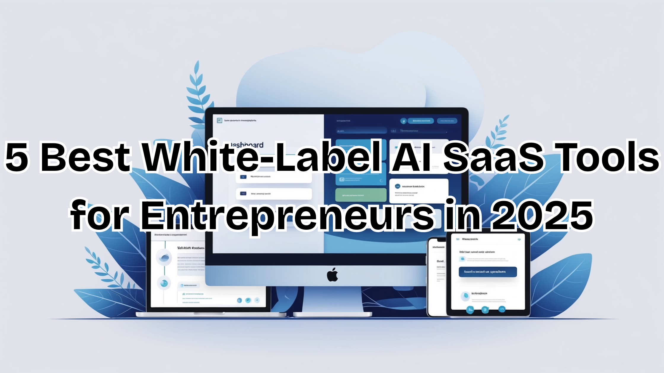 You are currently viewing 5 Best White-Label AI SaaS Tools for Entrepreneurs in 2025