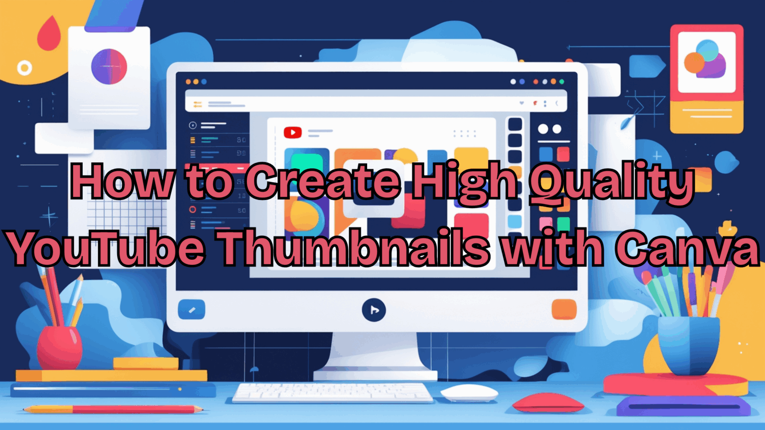 How to Create High-Quality YouTube Thumbnails with Canva - D3X.T3CH