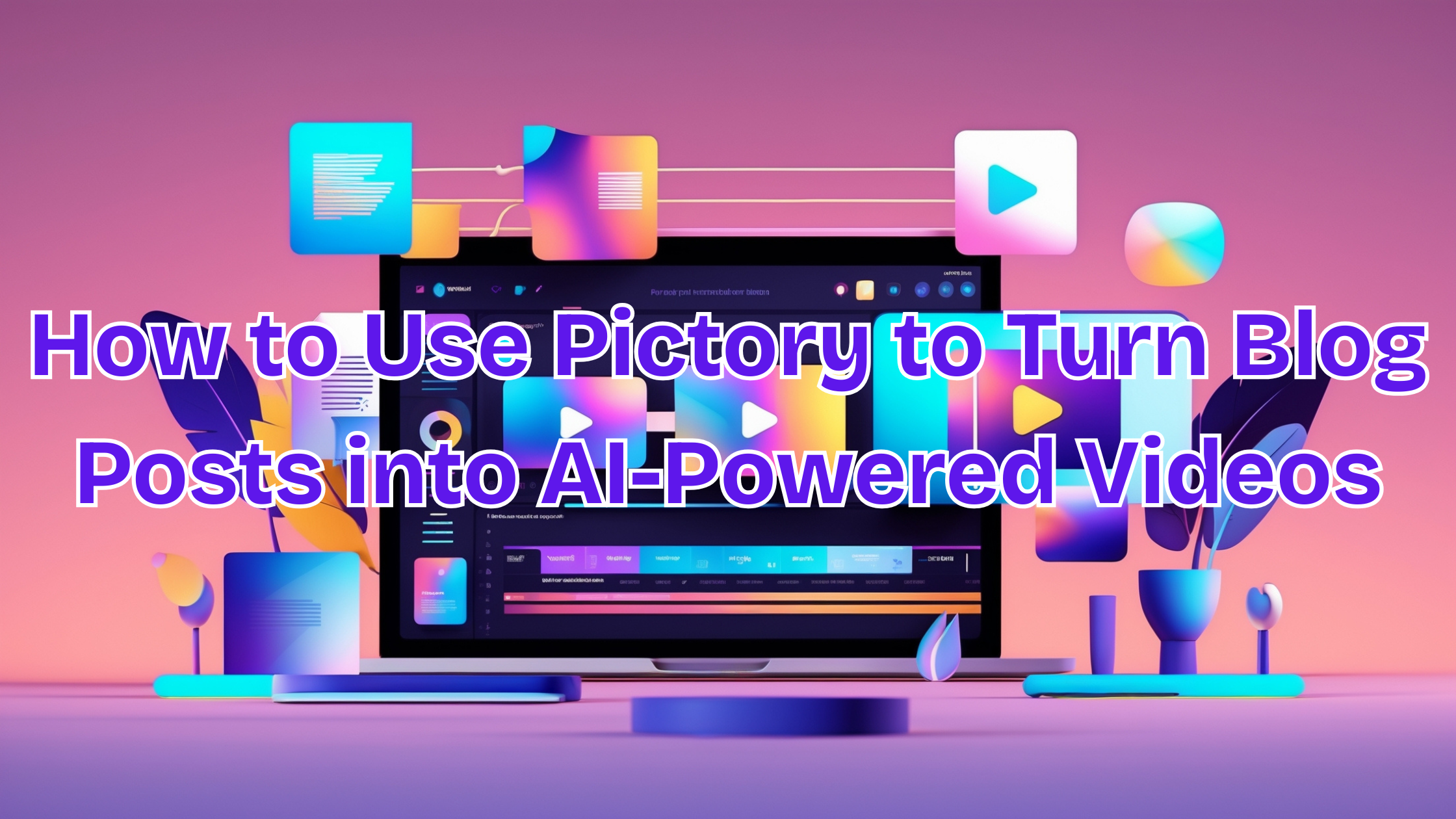 Read more about the article How to Use Pictory to Turn Blog Posts into AI-Powered Videos
