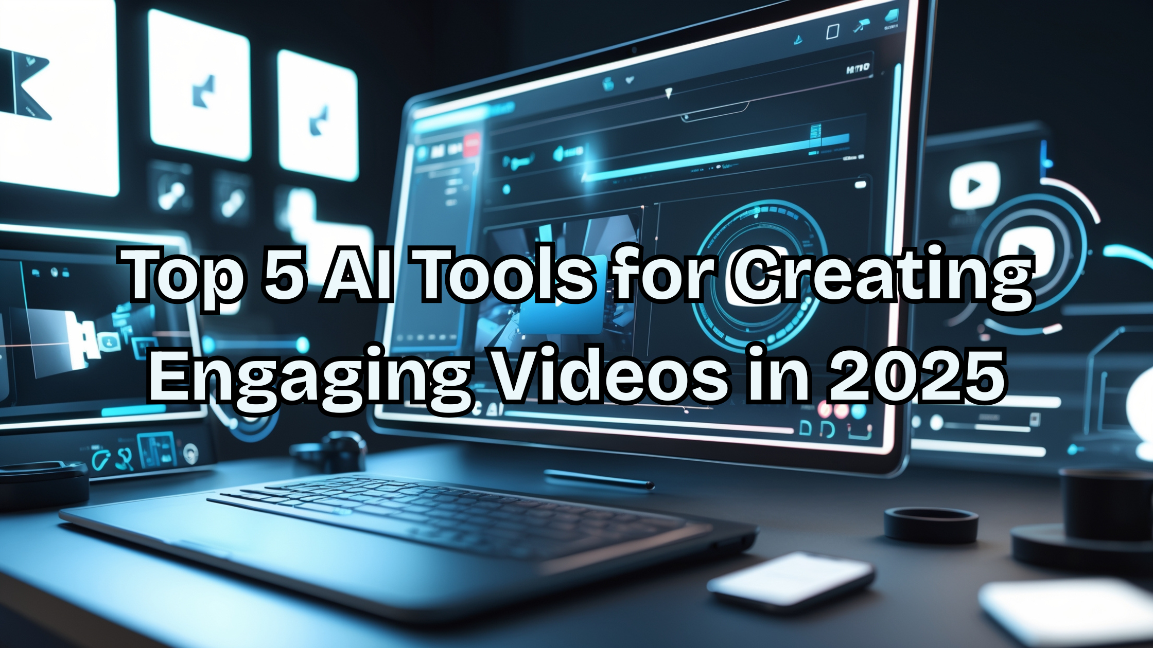 Read more about the article Top 5 AI Tools for Creating Engaging Videos in 2025